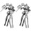 1Set Set Collane Rame Colorato Donne Festa Moda 4