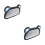 2Pcs Baby Rear Mirror Adjustable ABS Car Interior Observation Mirror 4