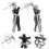 1Set Set Collane Rame Colorato Donne Festa Moda 5