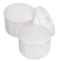 2Set Scatola Unghie PP Trasparente Organizer Manicure