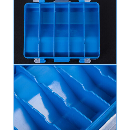 2Pz Contenitore Doppio Per Ami Pesca Resistente 2