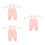 3Pz Completo Cotone Body Manica Protettivo 6
