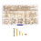 1Set Set Viti M5 Rame Per Rilegatura Documenti E DIY 6