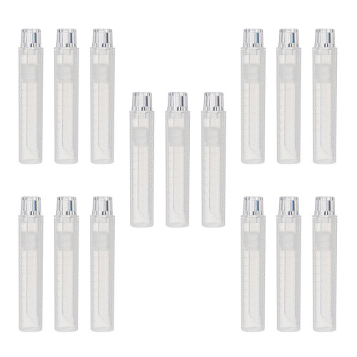 30Pcs Transparent Plastic Chalk Covers Dustproof Chalk Holders 1