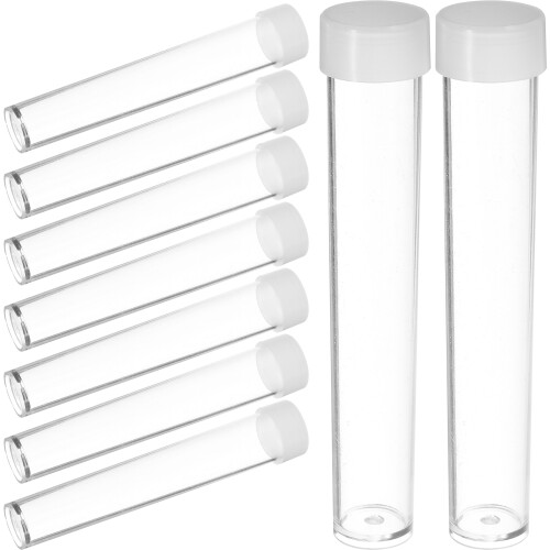 90Pz Contenitori Chiari Con Tappo Per Perline E Glitter 2