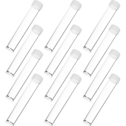 90Pz Contenitori Chiari Con Tappo Per Perline E Glitter 1