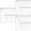 90Pz Contenitori Chiari Con Tappo Per Perline E Glitter 8