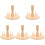 5Pcs DIY Wooden Thread Holder Efficient Sewing Thread Organizer 10