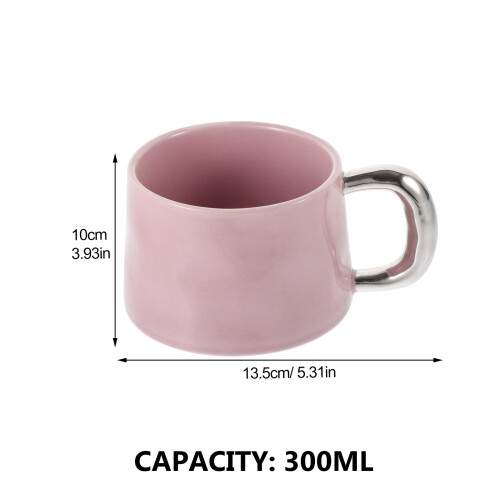 1Set Tazza in Rosa Con Per , Tè E Latte 1