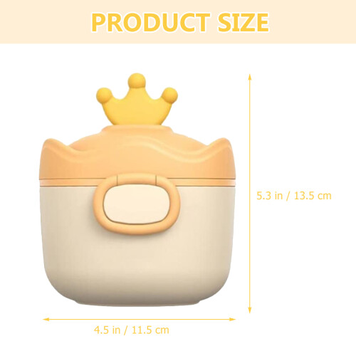 Dispenser Per Formula CROWN Portatile Contenitore Latte 1