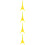 4 Set Torre Eiffel In Cristallo Trasparente Puzzle 3D 9