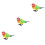 3Pz Giochi Cognitivi Pappagallo Ornamentali E Didattici 6