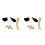 4Set Costume Animale Set Completo Per E Recite 4