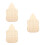 3 Kit Puzzle In Legno Da Te Per Bambini Dell'infanzia 9