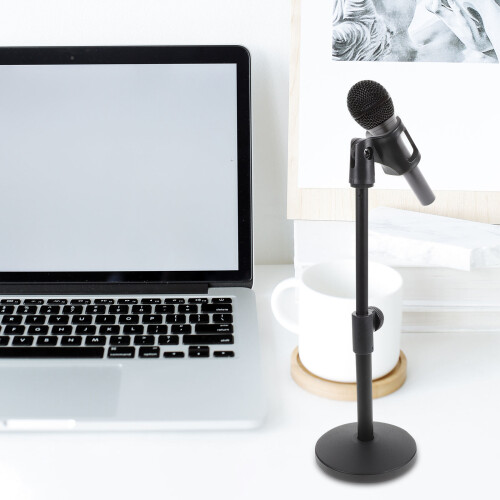 Desktop Per Microfono Con Base Pesante in Metallo Nero 2
