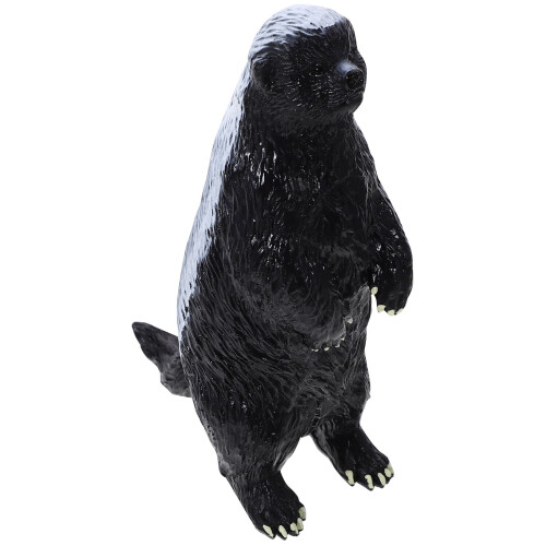 4Pz Figurine Animali Realistiche Nero in Per Decor Desktop 1