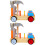 2 Set Auto Con Cacciavite In Legno Montessori Per Bambini 7