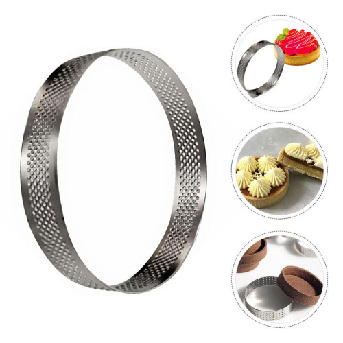 Rotondi Torte, Acciaio , Per Mousse E Dolci, Argento 2