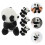 20 Pezzi Mollette Peluche A Forma Panda Per E Foto 6