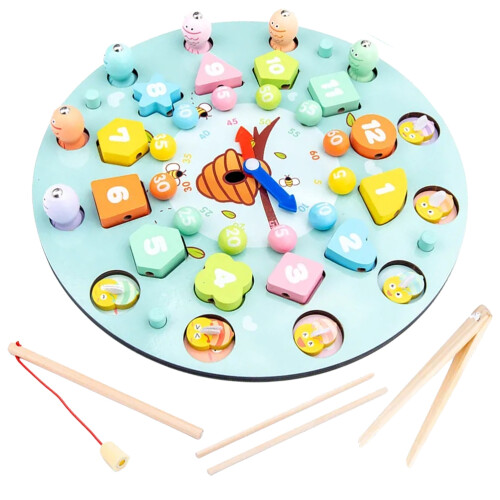 1 Set Magnetisch Puzzelplank Kinderen Inrijgen Speelgoed