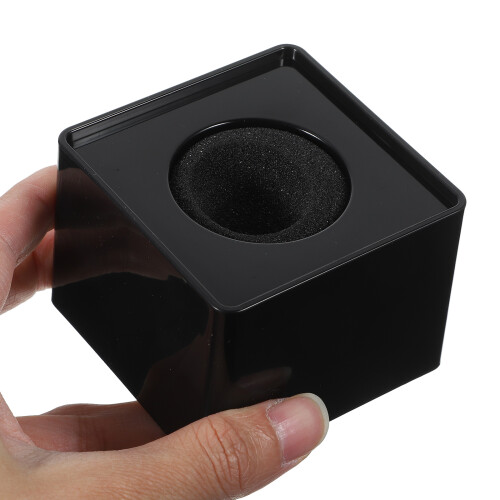 4St ABS Microfoonstandaard Logo Zwart Driehoekig Voor Microfoon 2