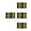 8Paia Spalline Per Piloti E Hostess Epaulette Decorativa 9