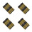 8Paia Spalline Per Piloti E Hostess Epaulette Decorativa 8