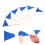 60 Unidades Topper Para Cupcake Bandeirinhas Decorativos 7