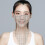 Face Chain Prata Com E Tassel Para Acessórios Femininos 9