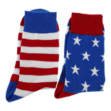 1Par Algodão Patrióticas Design Para Homem
