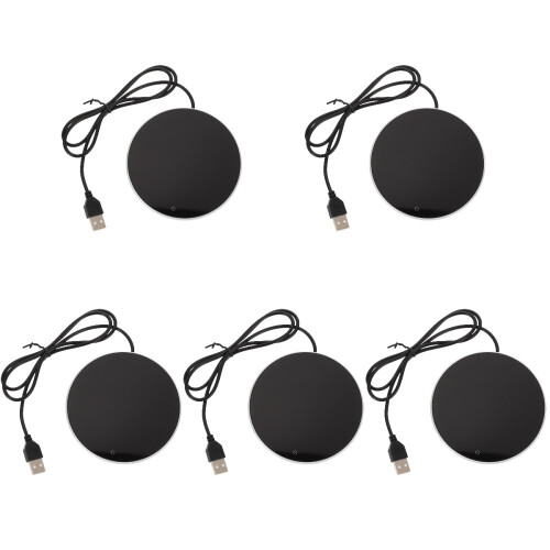 5Pcs Aquecedor De USB Reutilizável Para Copo E 1