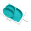 1Conjunto Prato De Treinamento Verde Silicone Para Crianças E Bebês 2