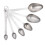 Conjunto De Colheres Medidoras Aço Inoxidável Para Café E 3