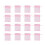 100Pz Borse Trasparenti in Organza Rosa Per Dolci E 1