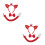 2Set Fascia in Poliestere Set Orecchie E Coda Per Feste 7
