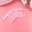 100Pz Borse Trasparenti in Organza Rosa Per Dolci E 6
