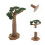 4 Stuks Boommodel Mini Decor Realistisch Plantenmodel 10