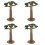 4 Stuks Boommodel Mini Decor Realistisch Plantenmodel 6