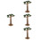4 Stuks Boommodel Mini Decor Realistisch Plantenmodel 7