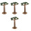 4 Stuks Boommodel Mini Decor Realistisch Plantenmodel 4