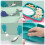 1Set Piatto E in Silicone Verde Per 10