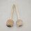 1Paio Bacchette Drumstick Khaki Legno Lana Per Performance Musicale 9