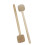 1Paio Bacchette Drumstick Khaki Legno Lana Per Performance Musicale 6