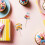 36 Unidades Topos De Cupcake Lápis Régua Maçãs Para Bolo 5