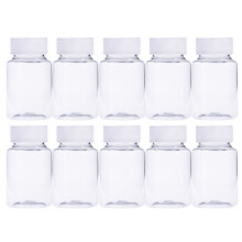 20 Unidades 80Ml Frascos De Pet Para Comprimidos Porta-Medicamentos