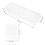 1Conjunto Estojo De Armazenamento Para Transparente PVC 2