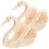 10 Unidades -Cabeça Animal DIY Tipo Cisne 3