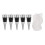 1Conjunto DIY Silicone Multicolorido Para Tampas 4