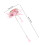 1Par Presilha Decorativa Rosa Para Crianças Com Estilo E Tassel 2