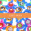 1Conjunto Brinquedo Infantil Multicolorido Lançador Manual De Disco 5
